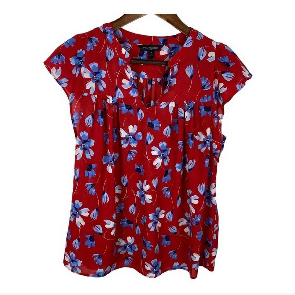 Banana Republic Floral Print Top